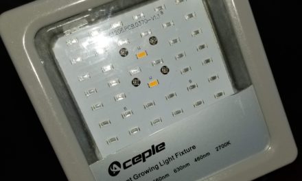 Aceple LED Plant Grow Flood Light with Cable and Plug