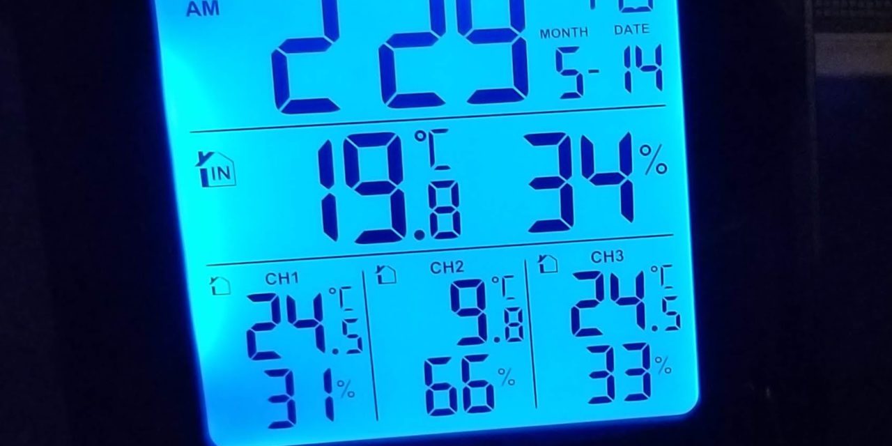 Wireless indoor outdoor Weather Station Thermometer from Tekcoplus