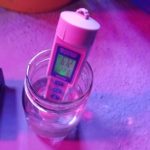 3 in 1 Waterproof pH EC Temp Meter with Black Light Test Kit for Aquariums, Hydroponics and Pools